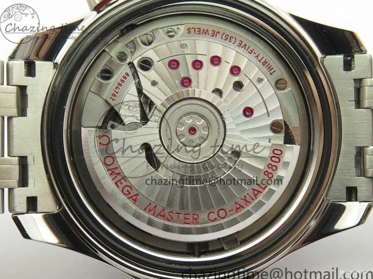 0424 ZeroBulk 2018 Seamaster Diver 300M OMF Best Edition Blue Ceramic Blue Dial on SS Bracelet A8800 (Black Balance Wheel) 7957